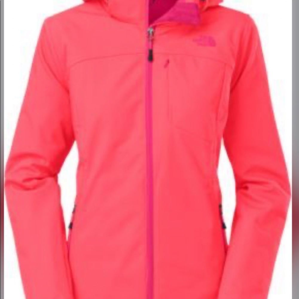 🔥🔥The North Face Women's Coral/ Pink Ski Jacket🥶🥶